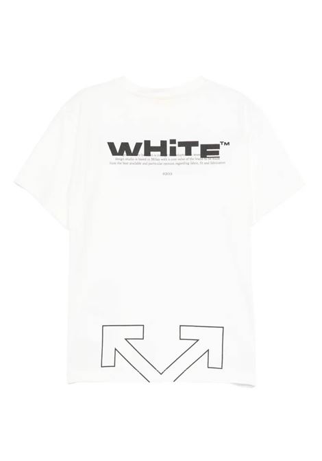 T-shirt con logo OFF WHITE KIDS | OBAA002F25JER0020110